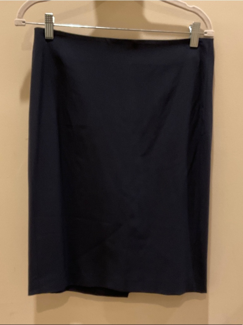 Theory Navy Pencil Skirt